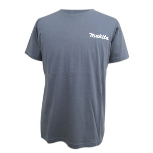 Makita Blue Grey Crew Neck T-Shirt Blue Official Merchandise L - Large