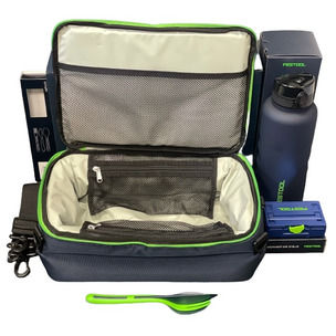 Festool x PTM Picnic Bundle - Insulated Bag, Drinks Bottle, Cutlery Set & Mini Systainer