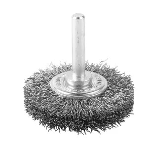 Milwaukee 4932501704 Stainless Steel Crimped Wire Wheel Brushes For Straight Grinder 50mm x 11mm - 3 Piece