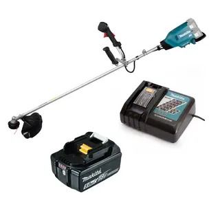 DUR369AZ Twin 18v (36v) Brushless Brush Cutter Kit - 5.0ah Battery & Charger