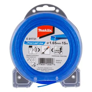 Makita E-01731 Four-Leaf Nylon Line 1.65mm x 15m