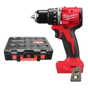 Milwaukee M18BLPDRC-0 18v Compact Brushless Combi Drill Naked With Small Packout Case - No Inlay