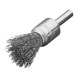 Milwaukee End Brushes For Straight Grinder Knotted - 0.35mm Gauge
