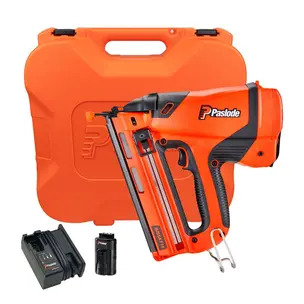 Paslode IM65A F16 7.4V Angled Second Fix Finishing Nail Gun Kit -2.1Ah Battery, Charger & Case