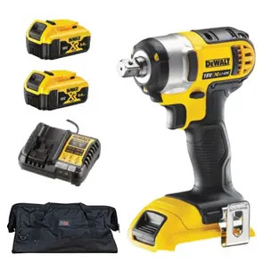 DeWalt DCF880 18V XR Compact Impact Wrench - 2 Batteries, Charger and PTM Bag 