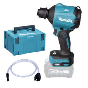 Makita AS001GZ05 40v Max XGT Brushless Dust Blower Naked in Case & 191X21-8 Flexible Tube Nozzle