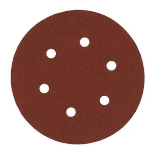 Milwaukee 150mm Hook and Loop Sanding Discs Pack of 10 or 50 - Select Grit 