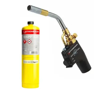Rothenberger 35644X Superfire 2 Blow Torch & 35536 MAPP Disposable Gas Cylinder