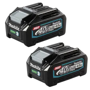 Makita 191B26-6 BL4040 40V Li-ion 4.0ah XGT Battery Twin Pack