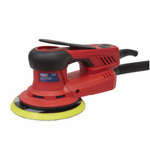 Sealey DAS150PS 150mm Variable Speed Brushless Electric Palm Sander 350W