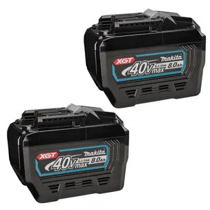 Makita BL4080F 40v MAX XGT 8ah Battery Twin Pack