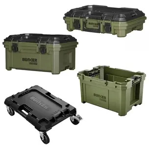 Bunker Load-Up 4 Piece Set - Crate, Dolly, 100mm & 230mm Tool Boxes