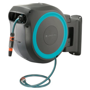 Gardena 18620-20 Wall-Mounted Roll Up Hose Box 25m