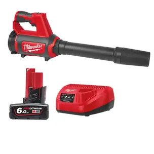 Milwaukee M12BBL-0 12v Cordless Blower Kit - 6.0ah Battery & Charger