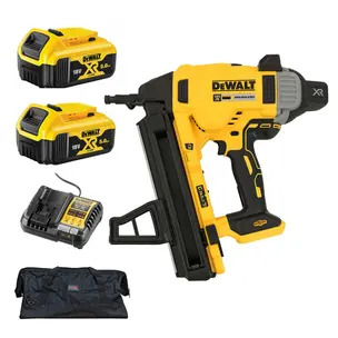 DeWalt DCN890N 18v XR Concrete Nailer Kit - 2 x 5.0ah Batteries, Charger & Bag