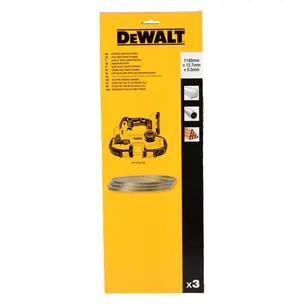 Dewalt DT8478 114cm 18TPI Bandsaw Blade For DCS374N - 3 Pack