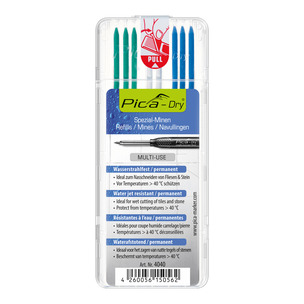 Pica 4040 Dry Refills (Green/White/Blue) 8 Leads