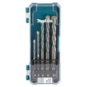 Makita D-72877 TCT Straight Drill Bit Set 5 Piece