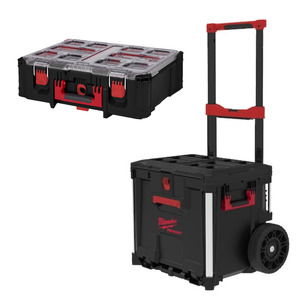 Milwaukee 4932498651 Packout Rolling Drawer & 4932478625 Packout Deep Organiser