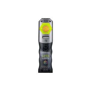 Unilite CRI-1250R LED USB Rechargeable High CRI UV Inspection Torch Light 1250 Lumens