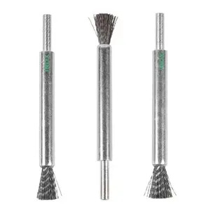 Milwaukee End Brushes For Straight Grinder Crimped - 0.3mm Wire Gauge