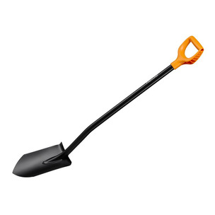 Fiskars 1066716 Solid Metal Pointed Spade