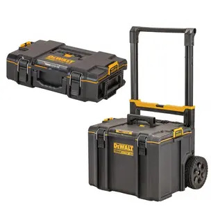 Dewalt 2 Piece TOUGHSYSTEM Storage Set - DWST83295-1 DS450 2.0 Mobile Storage Solution & DWST83293-1 DS166 2.0 Toolbox