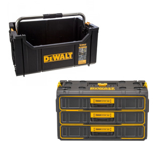 Dewalt DWST08330-1 Toughsystem 2.0 3 Drawer Unit & DWST1-75654 DS350 Toughsystem Tote