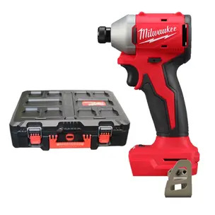 Milwaukee M18BLIDR-0 18v 1/4" Hex Brushless Impact Driver Naked With Small Packout Case - No Inlay