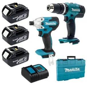 Makita DLX2336F01 18V Li-ion LXT Cordless Combi Drill & Impact Driver Kit -2 x 3.0ah Batteries