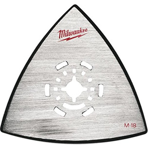Genuine Milwaukee M18 BMT M12 FMT Multi Tool Triangular Sanding Sander Pad Base 4931447574
