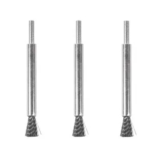 Milwaukee End Brushes For Straight Grinder Crimped - 0.3mm Wire Gauge