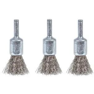 Milwaukee End Brushes For Straight Grinder Crimped - 0.3mm Wire Gauge