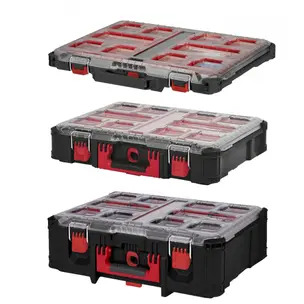 Milwaukee 3 Piece Packout Organiser Case Set