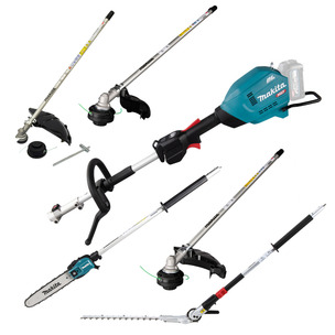 Makita UX01GZ 40v Max XGT Brushless Multi Function Power Head With 5 Attachments