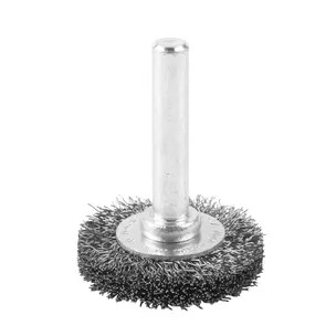 Milwaukee 4932501700 Stainless Steel Crimped Wire Wheel Brushes For Straight Grinder 30mm x 6mm - 3 Piece