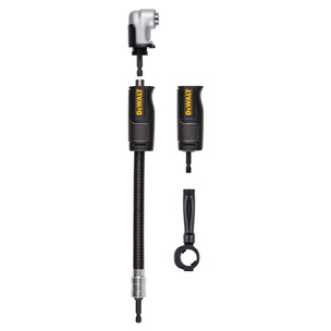 DeWalt DT20502-QZ 1/4In Hex Impact Right Angle and Flexi Attachment