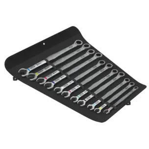 Wera 05020382001 6007 Joker 11 Set 1 Ratcheting Combination Spanner Set - 11 Pieces