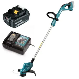 Makita DUR193Z 18v LXT Line Trimmer Kit - 5.0ah Battery & Charger