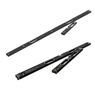 Stabila Dark Shadow 4 Piece Level Set - 40cm, 61cm, 122cm & 183cm