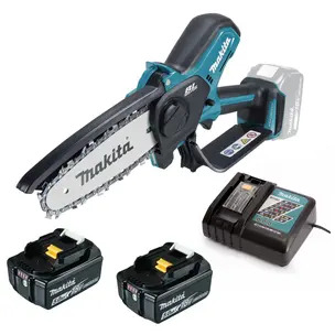 Makita DUC150Z 18v Brushless Pruning Saw Kit - 2 x 5.0ah Batteries & Charger