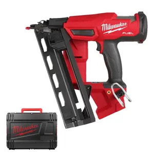 Milwaukee Fuel M18FN16GA-0X 16G Angled Finish Nailer 2-Mode In HD Case
