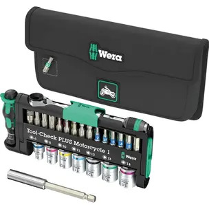 Wera 05049035001 Tool-Check PLUS Motorcycle 1 - 40 Pieces