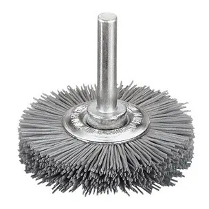 Milwaukee Wheel Brushes For Straight Grinder Crimped - Silicon Carbide Grain