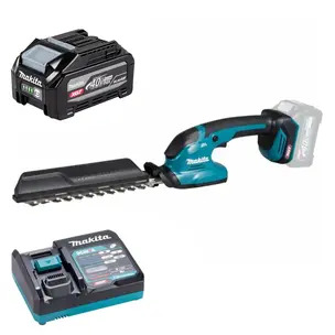 Makita UH023GZ 40V Max XGT Brushless Hedge Trimmer Kit - 4.0ah High Output Battery & Charger
