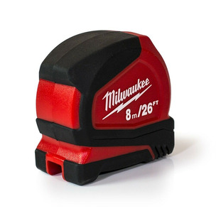 Milwaukee Pro Compact 8m/26ft Tape Measure | 4932459596
