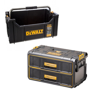 Dewalt DWST83529-1 Toughsystem 2.0 2 Drawer Unit & DWST1-75654 DS350 Toughsystem Tote