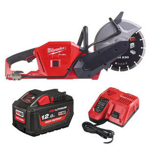 Milwaukee M18FCOS230-121 18v Fuel Cut Off Saw Kit - 1 x 12.0ah Battery