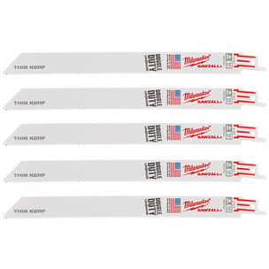 Milwaukee 48475187 Sawzall Blade Metal 230mm x 14 TPI Pack Of 5