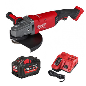 Milwaukee M18FLAG230XPDB-121C 18V Fuel 9" Angle Grinder Kit (1 x 12.0Ah RedLithium-Ion battery)